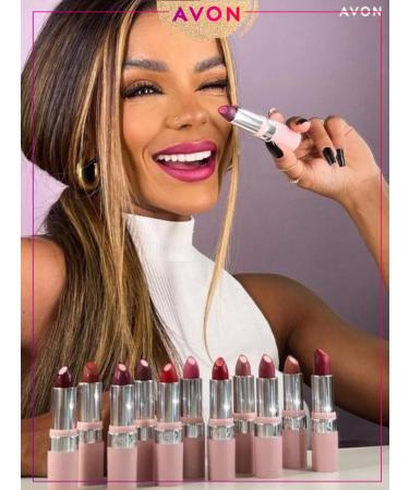 AVON Hydra Flame Red Buffalo Super Moisturizing Matte Lipstick - Buy Online on GoSupps.com