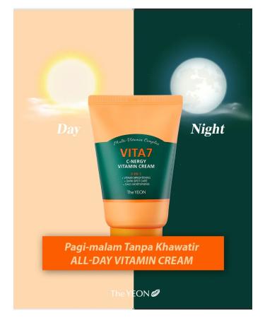 TheYEON Face cream vitamin Korea v. Vita7 100ml - Buy Online on GoSupps.com