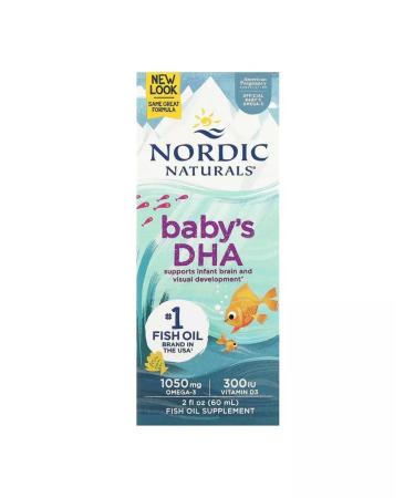 Nordic Naturals DGK + D3 for children 1050 mg 60 ml - Buy Online on GoSupps.com