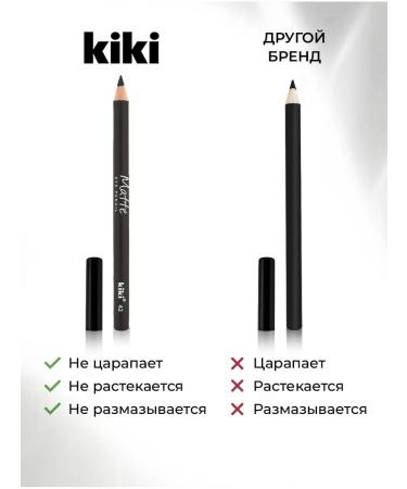 KIKI Eye pencil Gray shooter persistent mucous mucous membranes - Buy Online on GoSupps.com