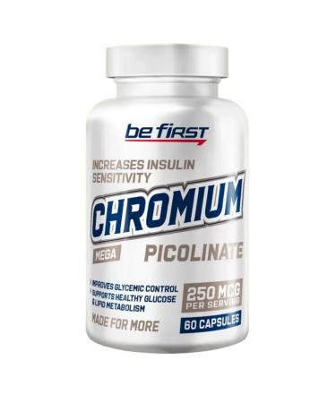 Be First Chrome picolinate for weight loss Chromium 250 g 60 capsules