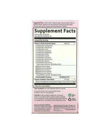 Garden of Life Dr. Formulated Probiotics probiotics 30 capsules - Buy Online on GoSupps.com