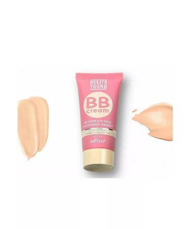 BIELITA BB face cream Belita Young Photoshop 2 pcs - Buy Online on GoSupps.com