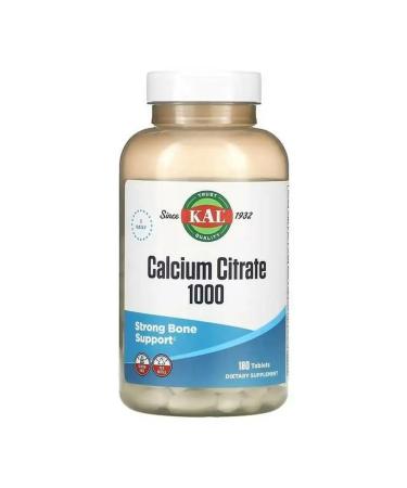 KAL Calcium citrate 180 pcs