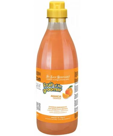 iv san bernard Shampoo Restoring orange for weak wool 1 liter - Buy Online on GoSupps.com