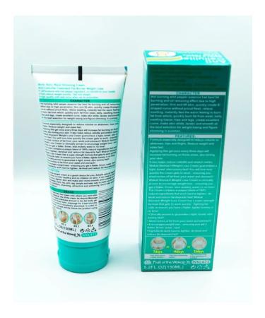 Fruit of the Wokali Body cream Anti -cellulite moisturizer - Buy Online on GoSupps.com