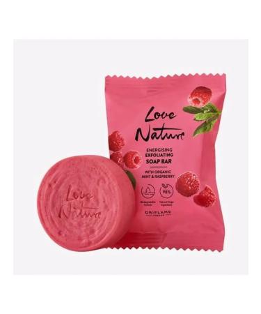 OriflameA&S soap with organic mint and raspberry Love Nature - Buy Online on GoSupps.com