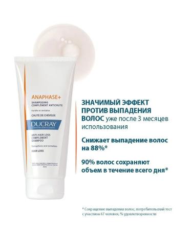 DUCRAY Ducrei against hair loss Anaphase + 200 ml - Buy Online on GoSupps.com