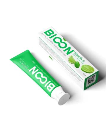 BIO ON Toothpaste for pregnant women with vitamin C lime+ mint - Buy Online on GoSupps.com