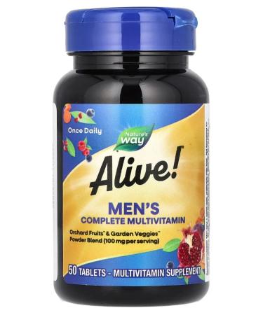 Nature's Way Vitamins for men 50 tablets - Buy Online on GoSupps.com