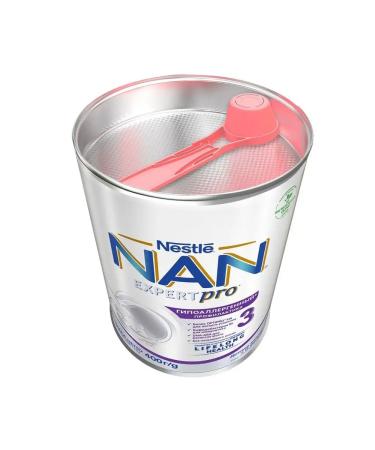 NAN NAS 3 ExpertPro hypoallergenic from 12 months 400g 6pcs - Buy Online on GoSupps.com