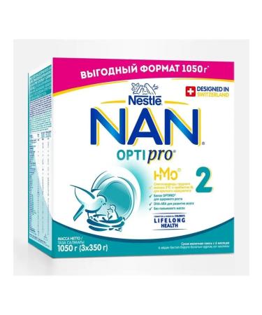 NAN NAS 2 Optipro for growth immunity and brain development 1050g - Buy Online on GoSupps.com