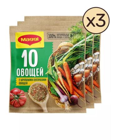 Maggi seasoning dry vegetable 75g 3 pcs