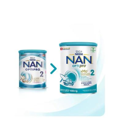NAN NAS 2 Optipro for growth immunity and brain development 400g - Buy Online on GoSupps.com