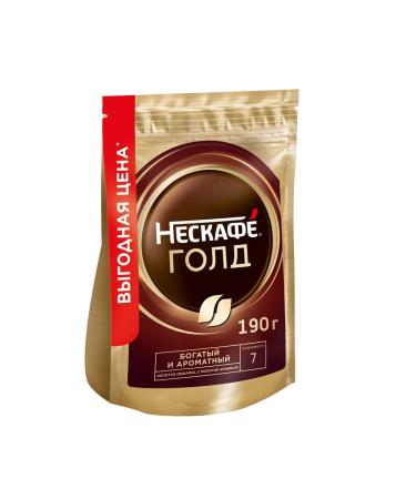 Coffee soluble Gold 190g 4 pcs Nescafe Gold package - Buy Online on GoSupps.com