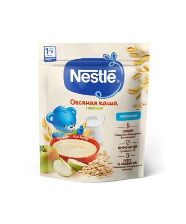 Nestle Milk oatmeal in an apple from 5 months 200 g 4 pcs - Buy Online on GoSupps.com