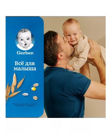 Gerber Silent oatmeal porridge from 5 months 180 g 2 pcs - Buy Online on GoSupps.com