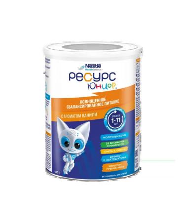 Nestle HealthScience Nestle Resource Clinite Junior with the aroma of vanilla 400g 2 pcs - Buy Online on GoSupps.com