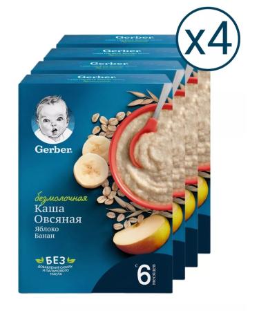Gerber Surround-fried porridge banana-Yobloko from 6 months 180g 4 pcs