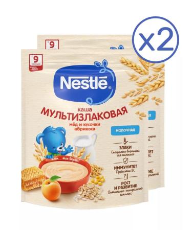 Nestle Milk porridge honeygot from 9 months 200g 2 pcs