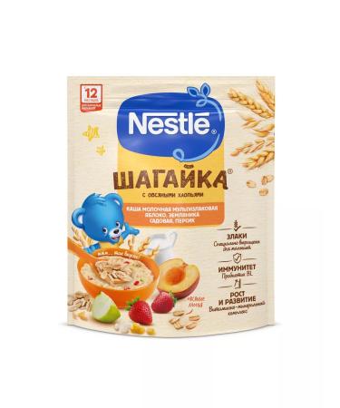 Nestle Milk porridge 5 cereals apple-agriculture-peach 190 - Buy Online on GoSupps.com