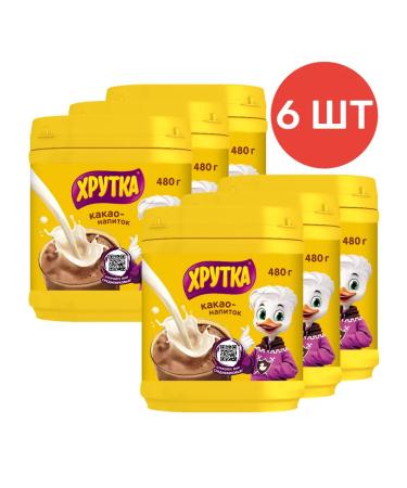 Khrutka Cocoa-drunk cocoa in the junction of "Khruta" 480 g 6 pcs