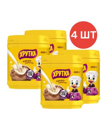 Khrutka Cocoa-drunk cocoa in the junction of "Cryte" 480 g 4 pcs
