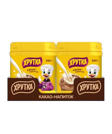 Khrutka Cocoa-drunk cocoa in the junction "Crown" 480 g 10 pcs - Buy Online on GoSupps.com