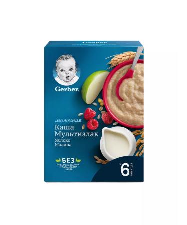 Gerber Porridge milk apple-rally from 6 months. 180g - Buy Online on GoSupps.com