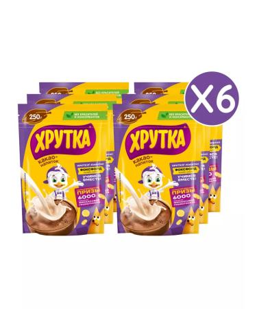 Khrutka Cocoa-drinker-drifts of Cryust 250 g 6 pcs