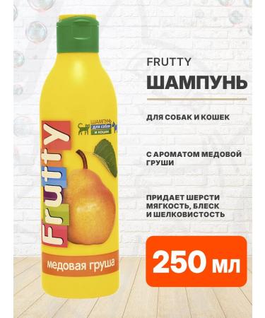 Agroveterinary protection Frutty shampoo honey pear for dogs and cats 250 ml