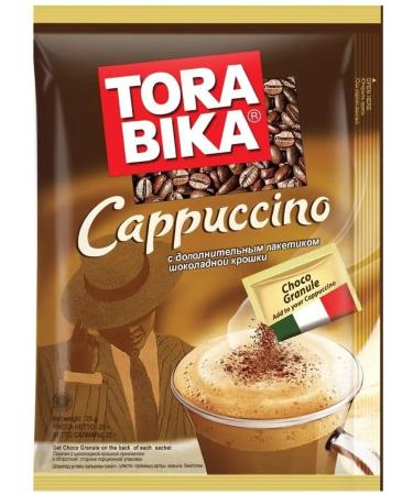 ToraBika Coffee soluble cappuccino in bags of 3 in 1 60pcs.x25g - Buy Online on GoSupps.com