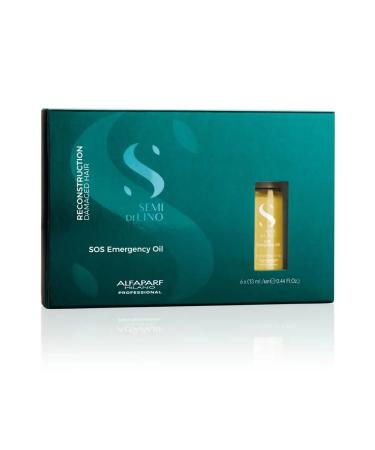 Alfaparf Milano Reconstruation Sos Oil Maslo for damaged hair 6x13ml - Buy Online on GoSupps.com