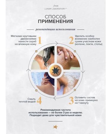 Lunar Lab Gift set Anti -cellulite scrub 3 pcs - Buy Online on GoSupps.com