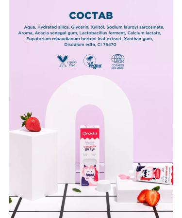 Nordics Baby toothpaste 0 years old from caries - Buy Online on GoSupps.com