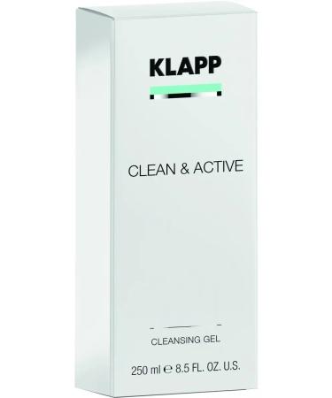 KLAPP Clean & Active Cleansing Gel cleansing gel 250 ml - Buy Online on GoSupps.com
