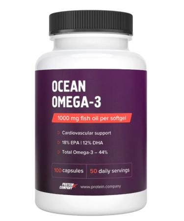 PROTEINCOMPANY Omega 3 adult fish oil in capsules - Buy Online on GoSupps.com