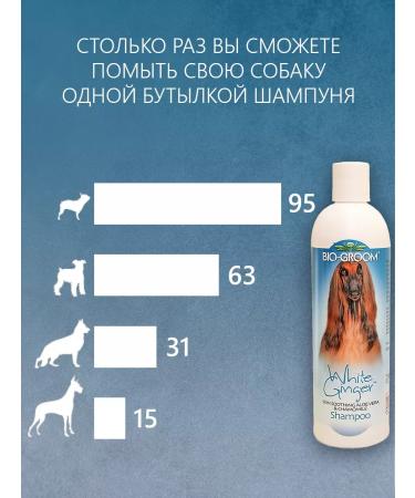 BioGroom Dog shampoo from the smell "White Ginger" concentrate 1 8 - Buy Online on GoSupps.com