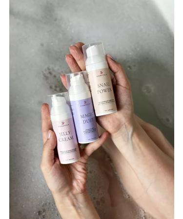 Sismetica With mucin snail serum - moisturizer cream 50 ml - Buy Online on GoSupps.com