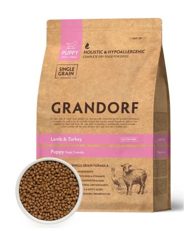Grandorf Dry food for puppies lambs with turkey -1 kg - Buy Online on GoSupps.com