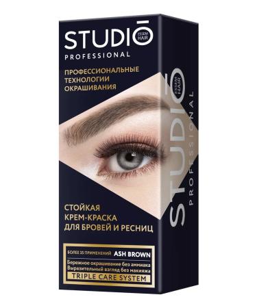 Studio Professional Cream-painting for eyebrows and eyelashes brown persistent - Buy Online on GoSupps.com