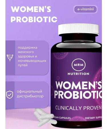 MRM Nutrition Probiotic Women 60 vegan capsules