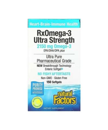 Natural Factors RXOMEGA-3 900 mg 150 pcs