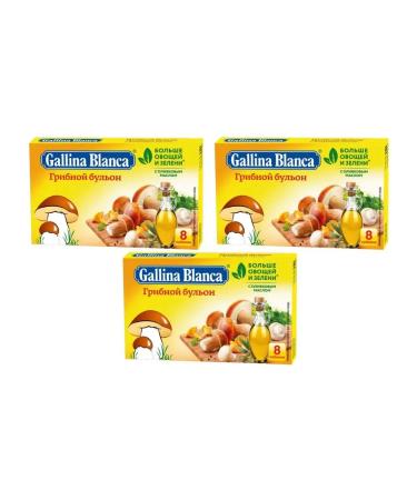 Gallina Blanca Cubes-impending mushroom broth 8 cubes 80g 3pcs