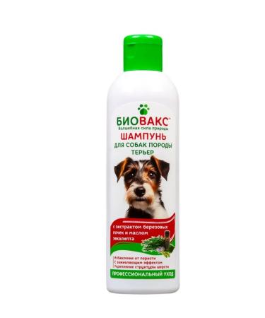 Biovax Shampoo for dogs of the terrier 250ml professional care