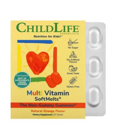 ChildLife Multi Vitamin Softmels 27 tablets