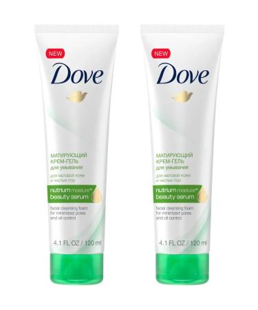 Dove Cream-gel for washing matting 120ml 2pcs
