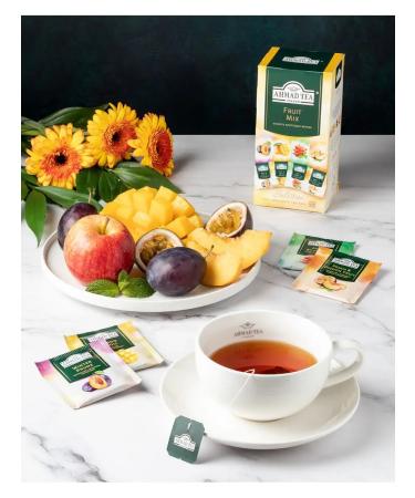 Ahmad Tea Assorted fruity mix 4 tastes (24 pack) - Buy Online on GoSupps.com