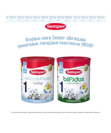 Semper Children's mixture 2 Bifidus nutradense 400 g - Buy Online on GoSupps.com