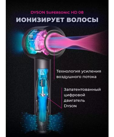 Dyson Hair hair dryer Powerful with nozzles 5 in 1 - Buy Online on GoSupps.com